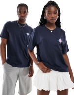 mountain graphic t-shirt in navy