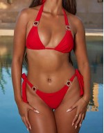 X Sophie Piper Amour bikini set in red