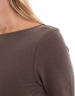Cotton On bella mini dress in dark truffle